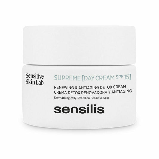 Creme Antienvelhecimento de Dia Sensilis Supreme Spf 15 50 ml