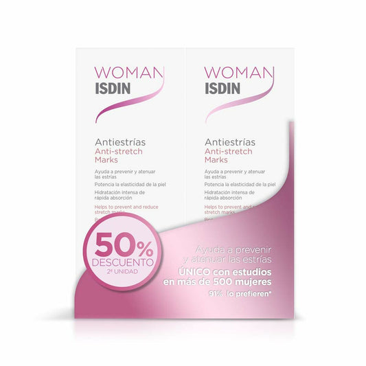 Isdin Woman Anti-Stretch Marks Body Cream 2 x 250 ml 250 ml