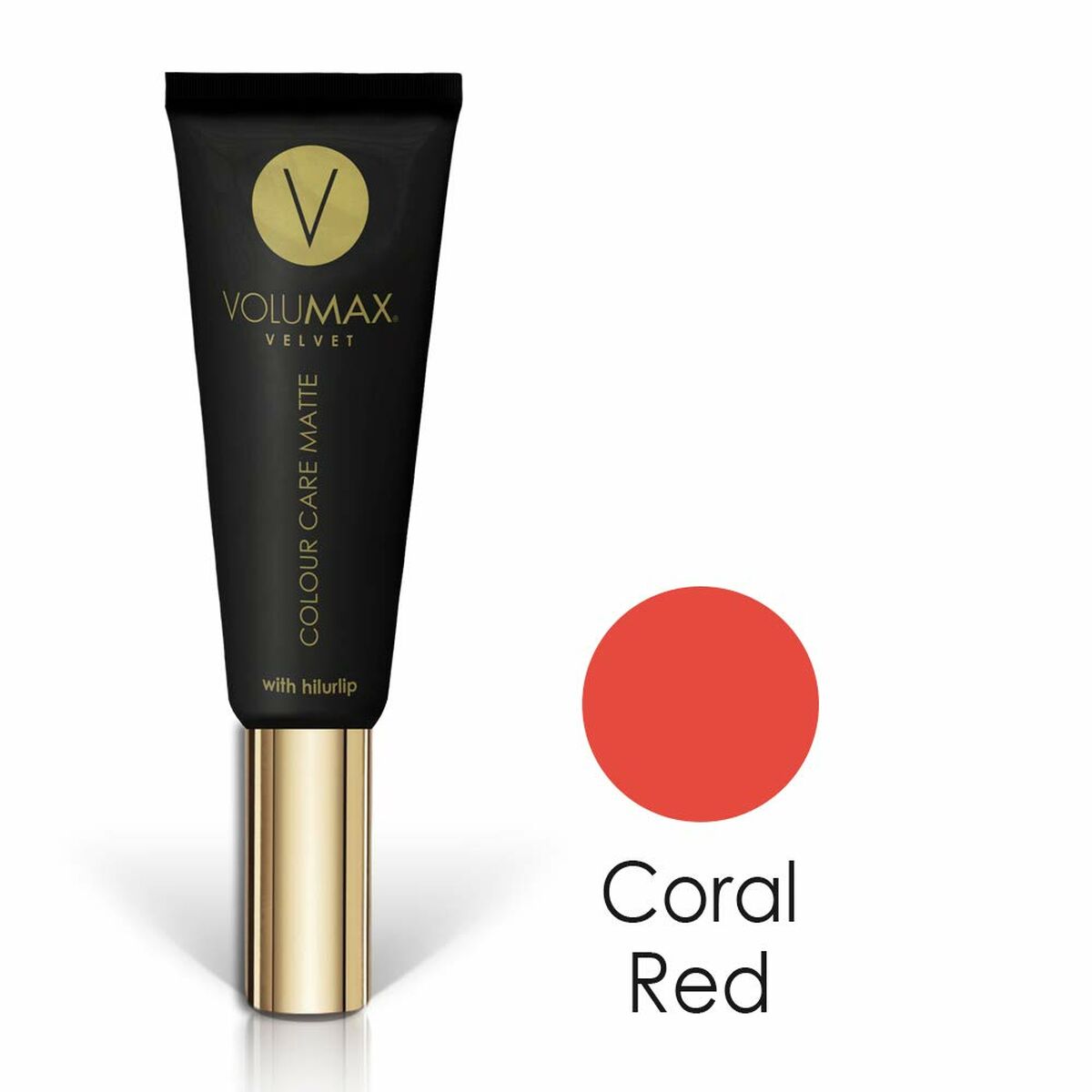 Bálsamo Labial com Cor Volumax Coral Red Veludo Mate 7,5 ml