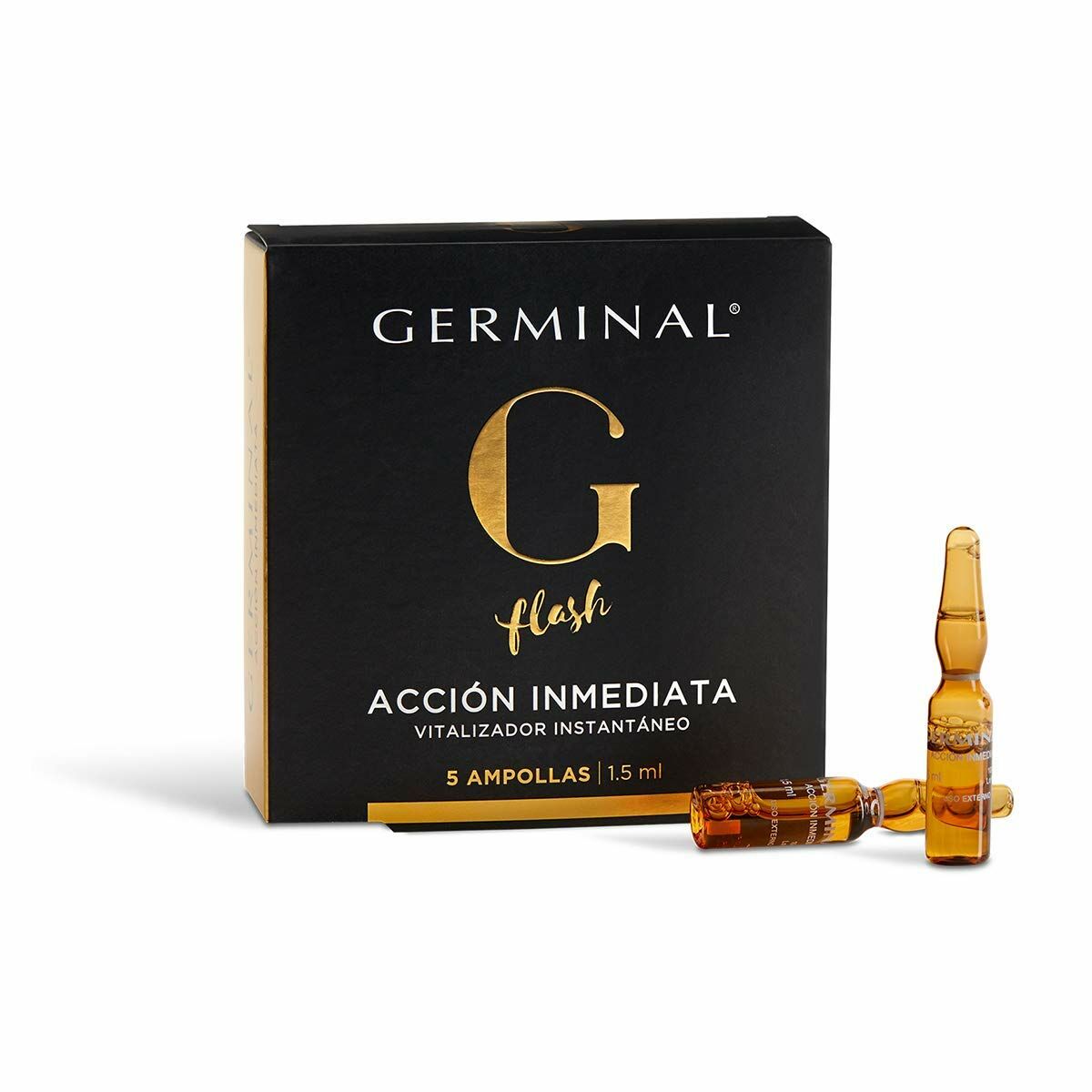 Ampolas Germinal Acción Inmediata Revitalizador Nutritivo 5 Unidades (1,5 ml)