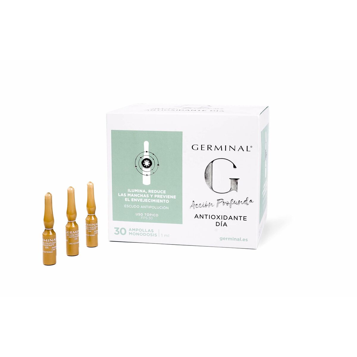 Ampolas Germinal   Antioxidante 30 x 1 ml 1 ml