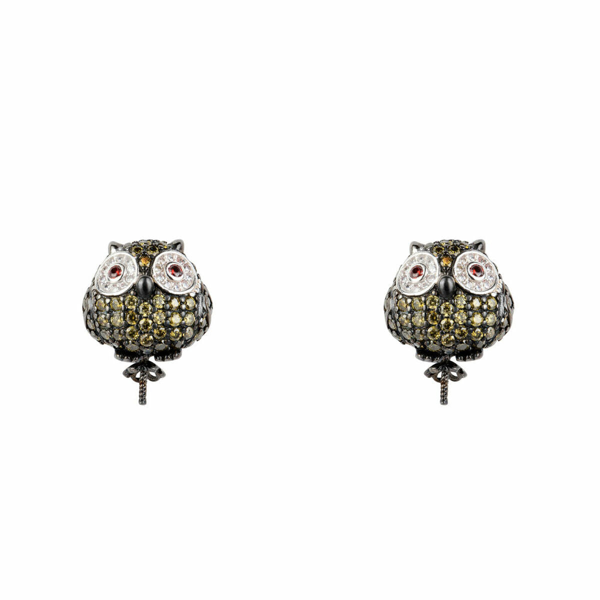 Brincos femininos Lancaster JLA-EAR-OWL-3 1,2 cm