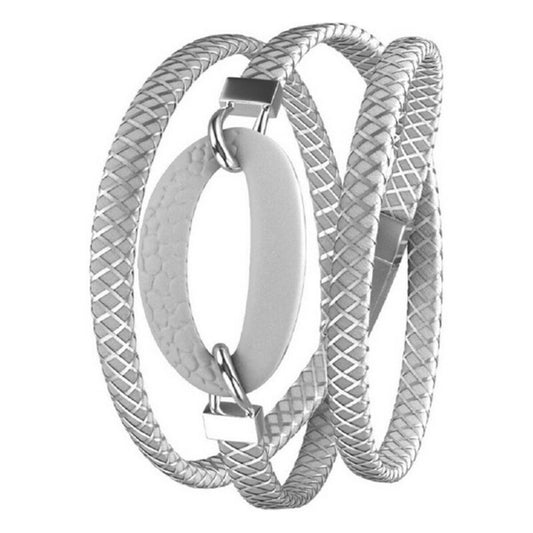 Bracelete feminino Panarea BM1B21 Branco Prata Prateado (60 cm)