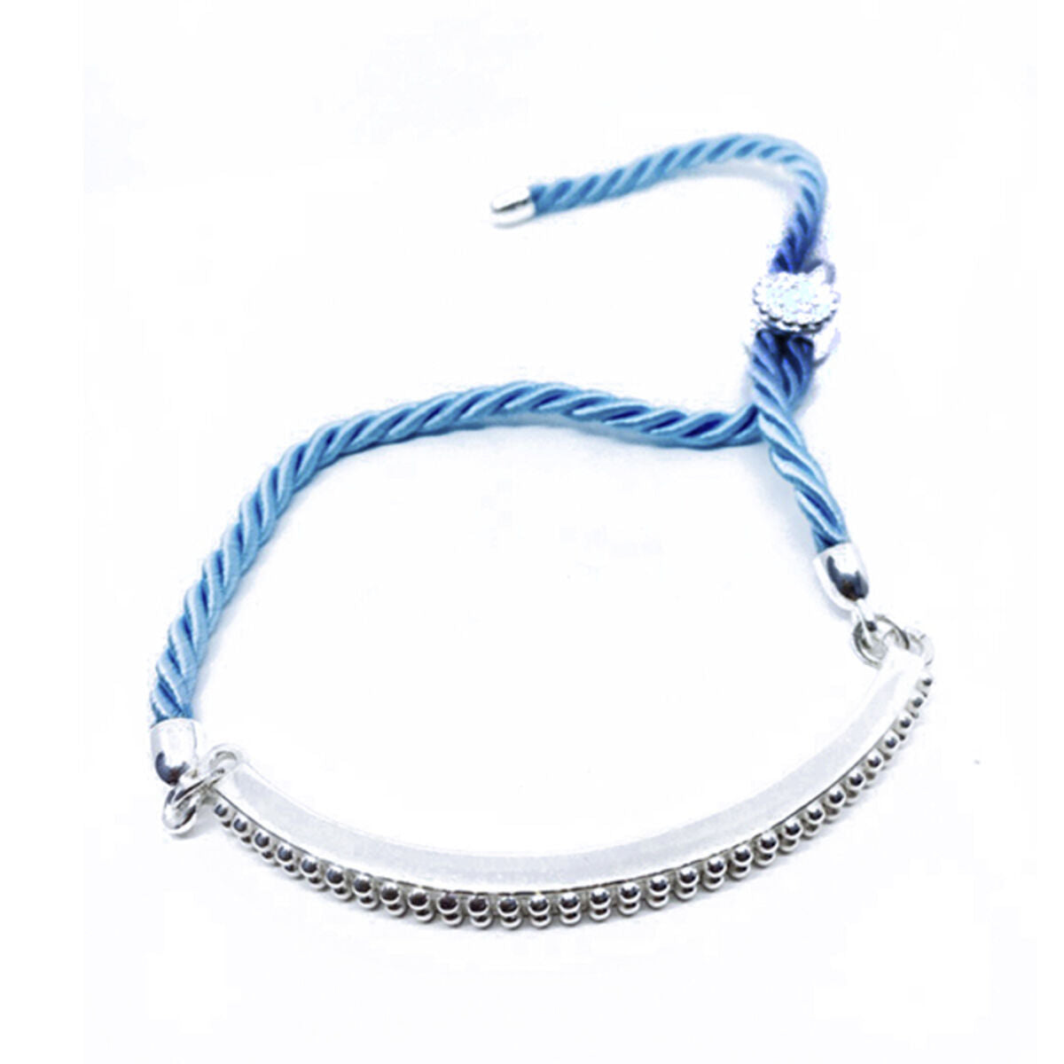 Panarea Women's Bracelet BS19PL2AZ Blue Silver Silver (Adjustable)