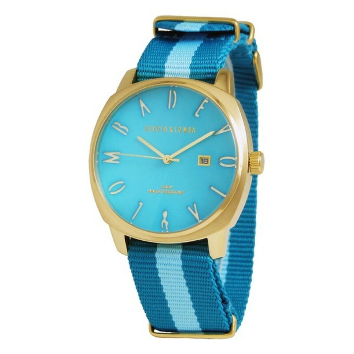 Relógio masculino Devota & Lomba DL008MSPBLBL-02BLUE (Ø 42 mm)