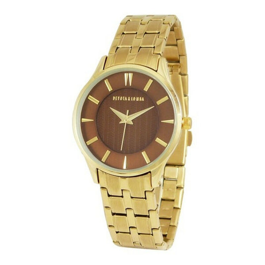 Relógio feminino Devota & Lomba DL012W-02BROWN (Ø 35 mm)