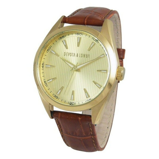 Devota &amp; Lomba Herrenuhr DL014ML-02BRGOLD (Ø 40 mm)