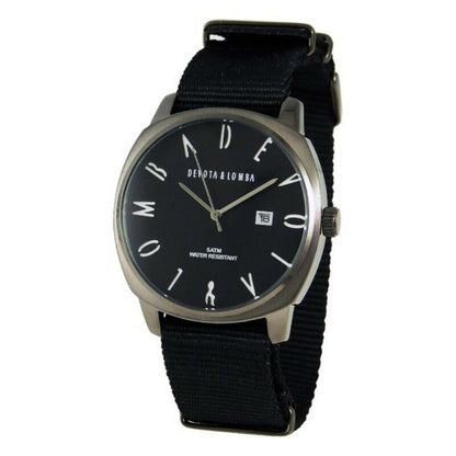 Relógio masculino Devota & Lomba DL008MSPBK-01BLACK (Ø 42 mm)