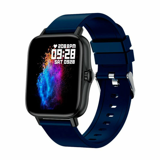 Smartwatch DCU MODERN CALLS & SPORT 1,7" Azul Marinho 28 mm 1" Azul Preto Preto/Branco