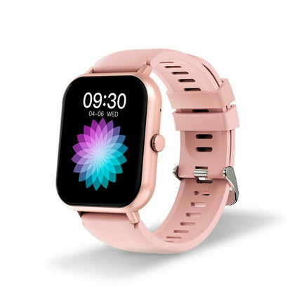 Smartwatch DCU CURVED GLASS PRO Cor de Rosa