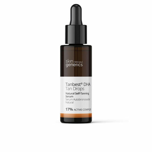 Autobronzeador Facial Skin Generics Tanbest Dha Tan Drops Sérum 30 ml