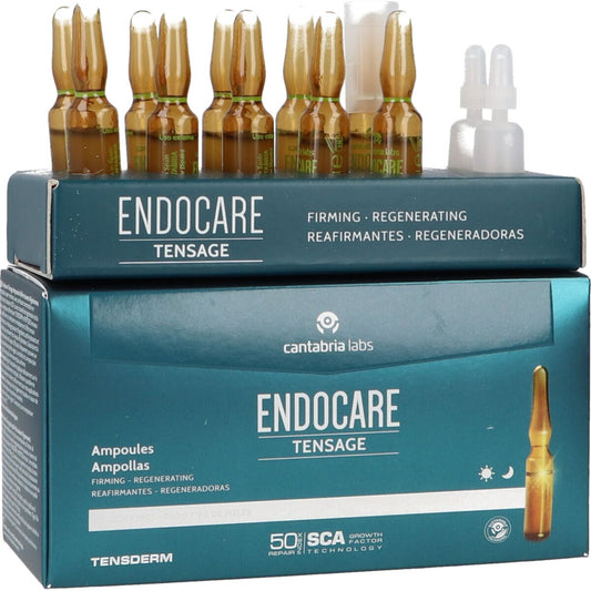 Tratamento Facial Tonificante Endocare Tensage 10 x 2 ml Ampolas