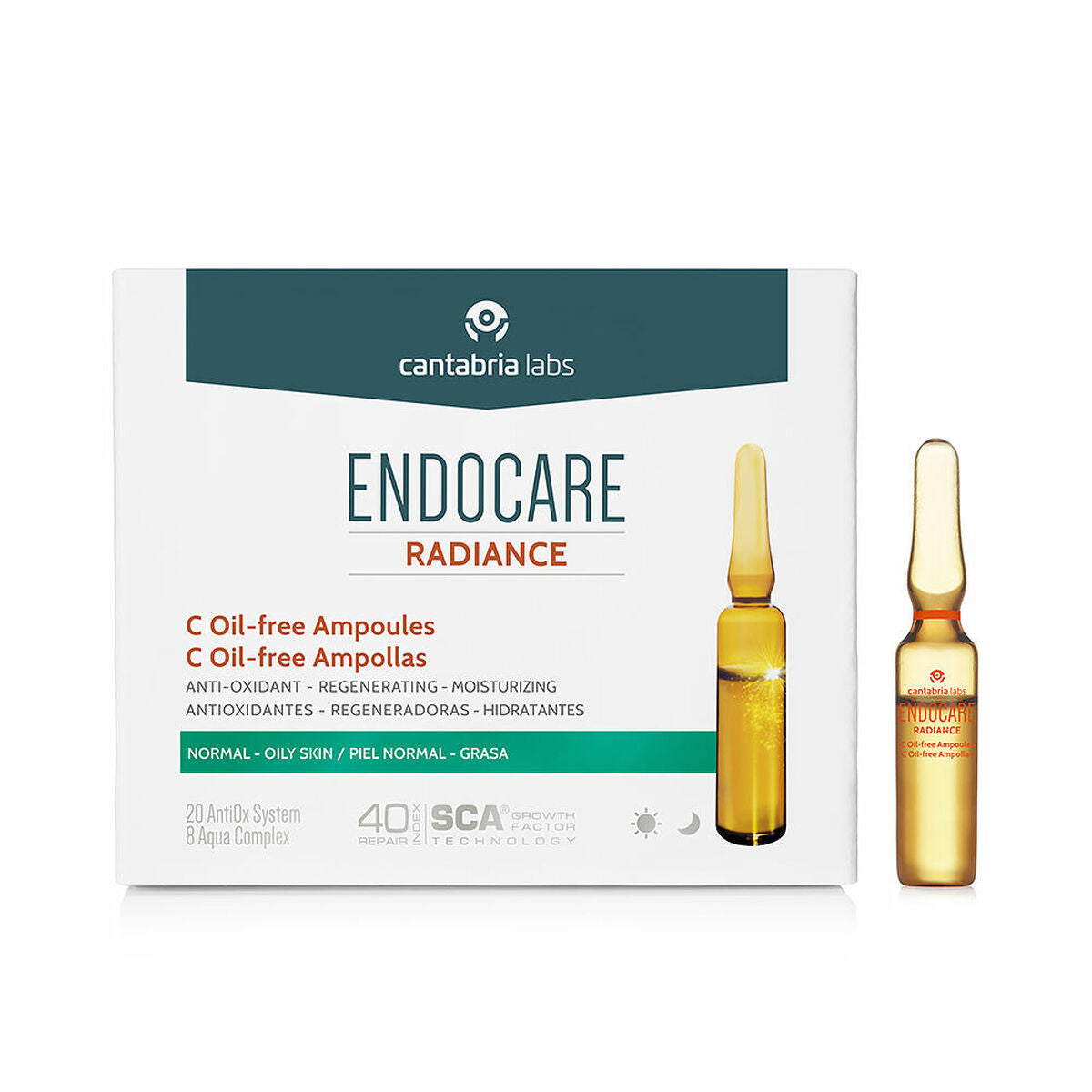 Ampolas Endocare X Sem óleo 10 x 2 ml 2 ml