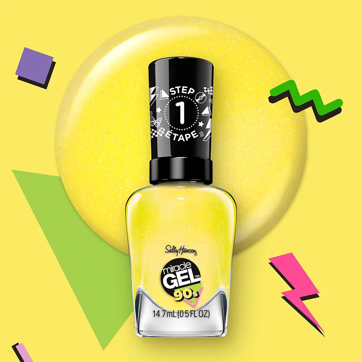 Sally Hansen MIRACLE GEL 90s Nagellack Nr. 891 Mixtape 14,7 ml