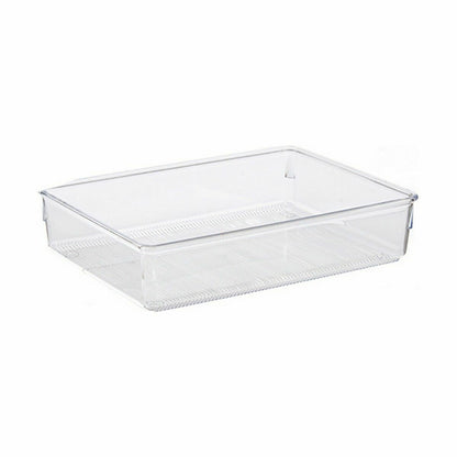 Organizador de Gavetas Multiusos Transparente Plástico 24 x 5,5 x 15,8 cm (36 Unidades)